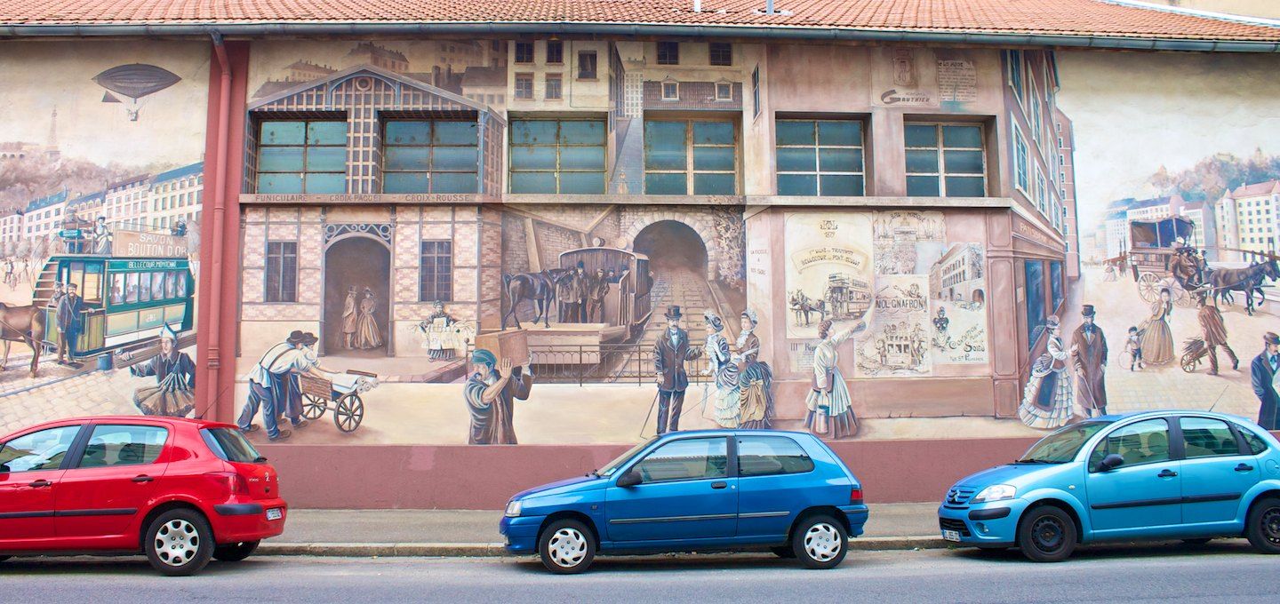 Voyage dans la Ville mit Standseilbahn nach Croix Rousse