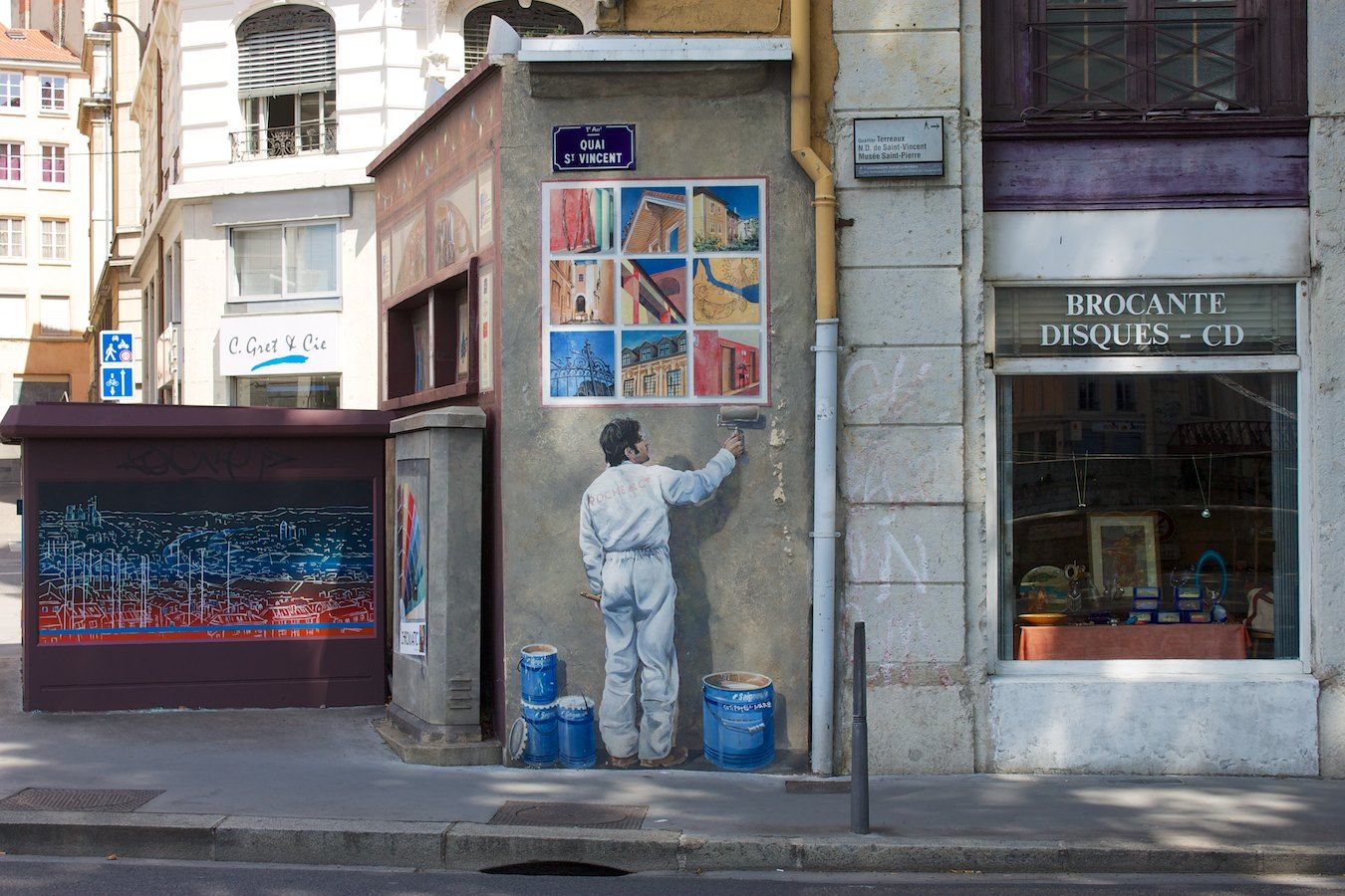 Fresques des Lyonnais Célèbres – Maler