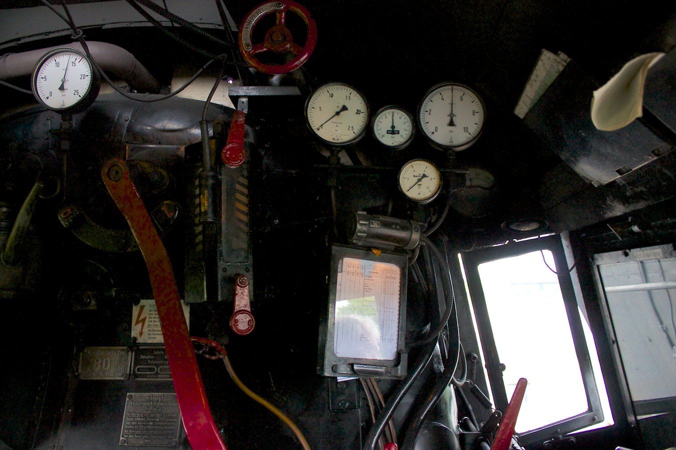 Führerstand der 52 4867