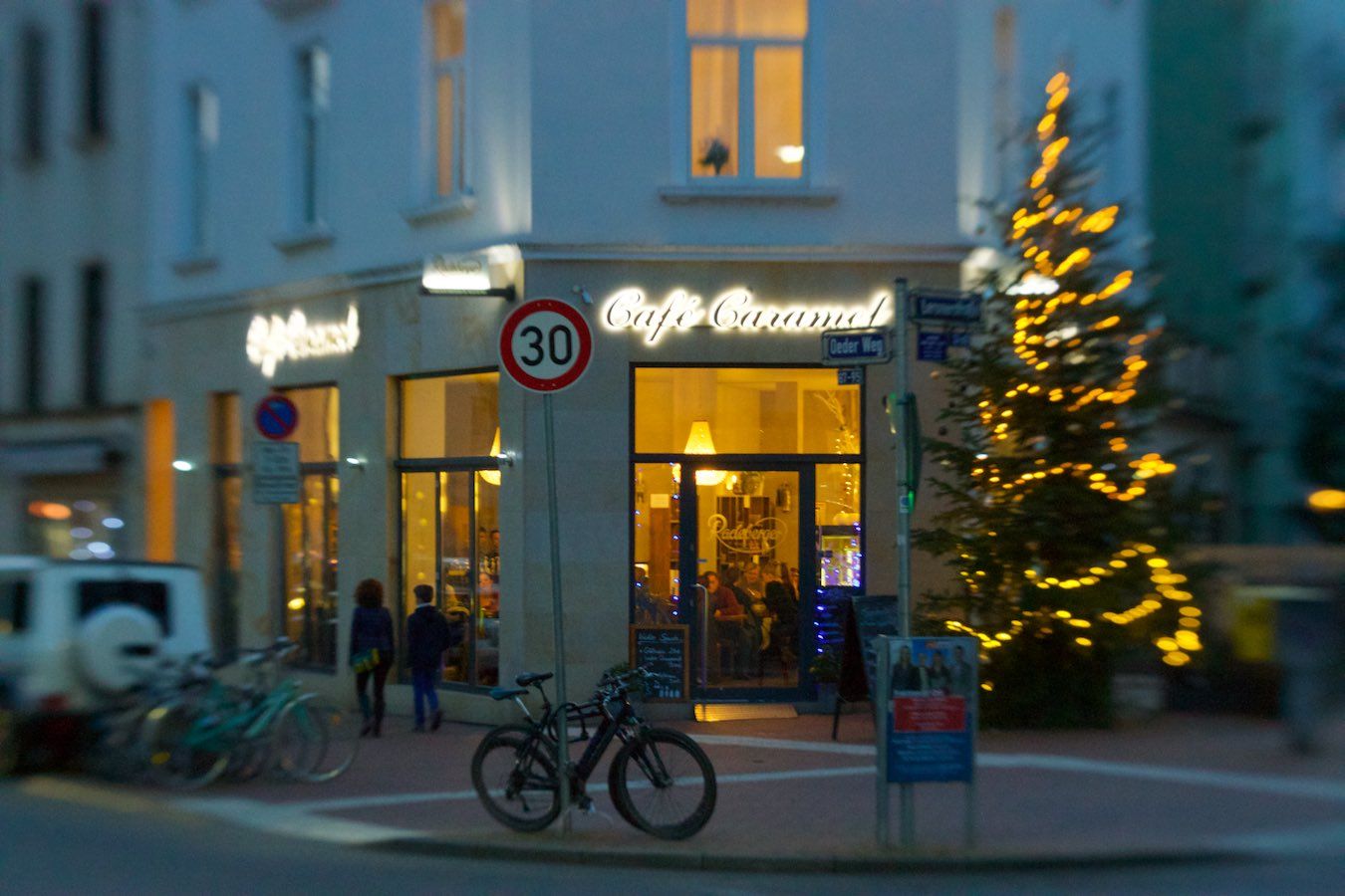 Café Caramel im Oeder Weg in Frankfurt