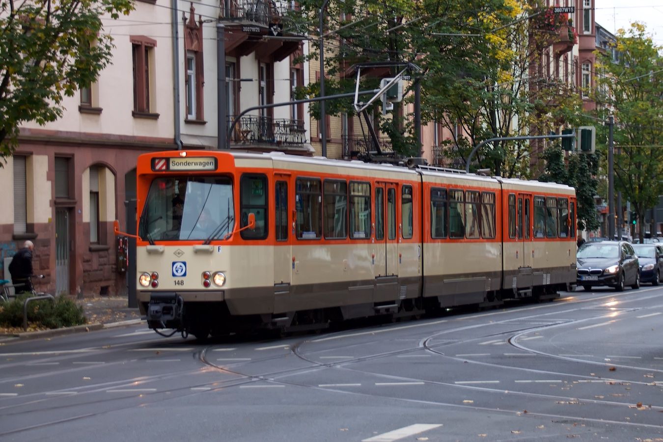Wagen 148 in der Friedberger Landstraße