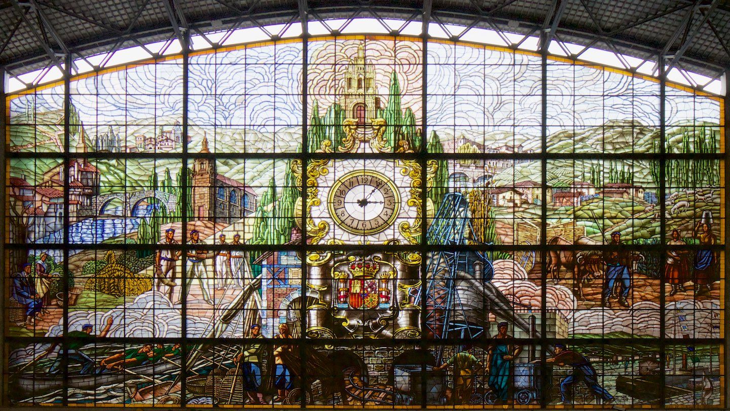 Im Bahnhof Bilbao Abando
