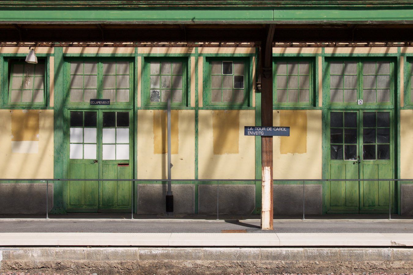 Am Bahnhof La Tour de Carol-Enveitg