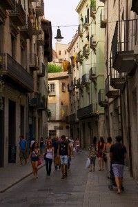 Enge Gassen in Girona