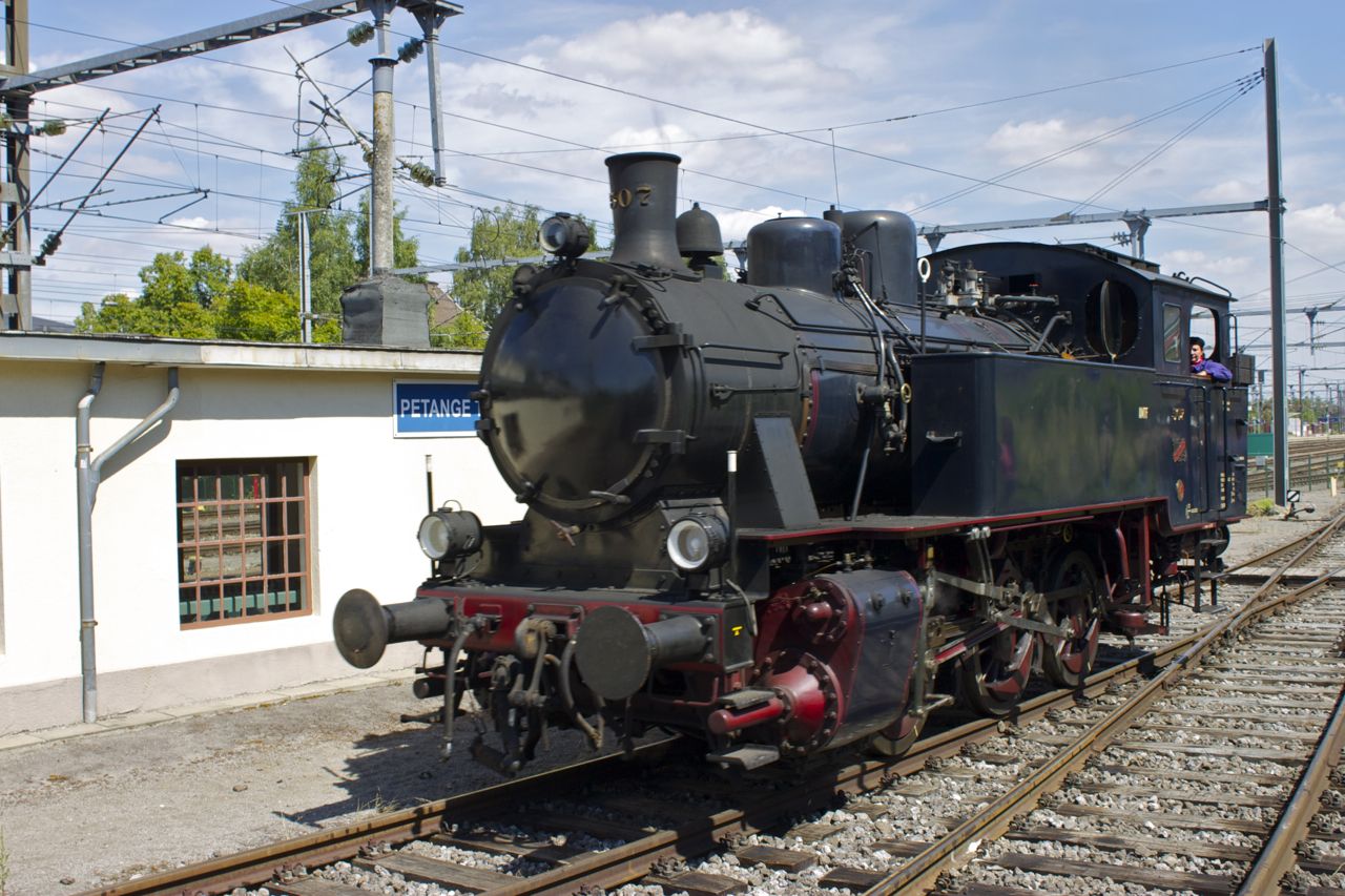 Dampflok des Train 1900