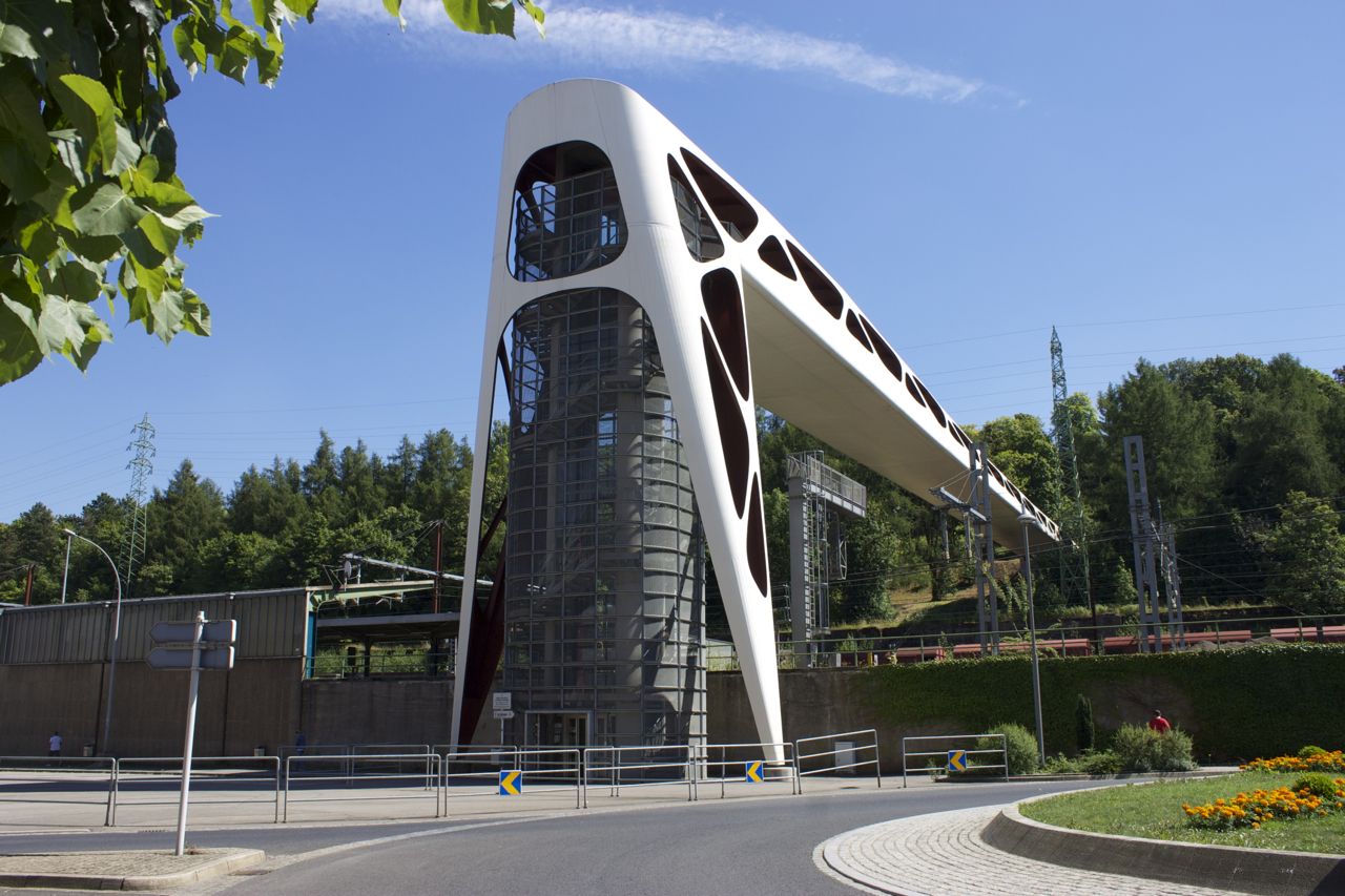 Fußgängerbrücke in Esch-sur-Alzette