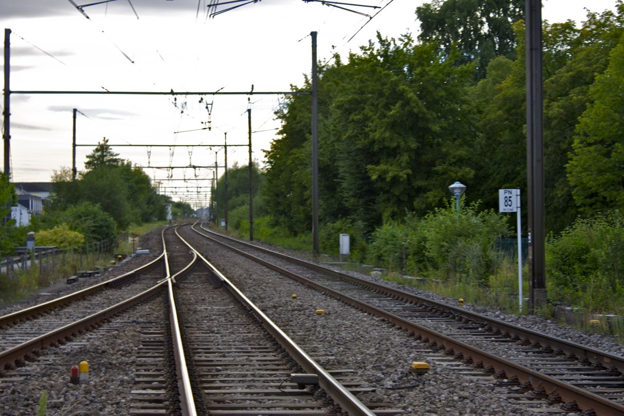 Strecke von Kleinbettingen nach Belgien