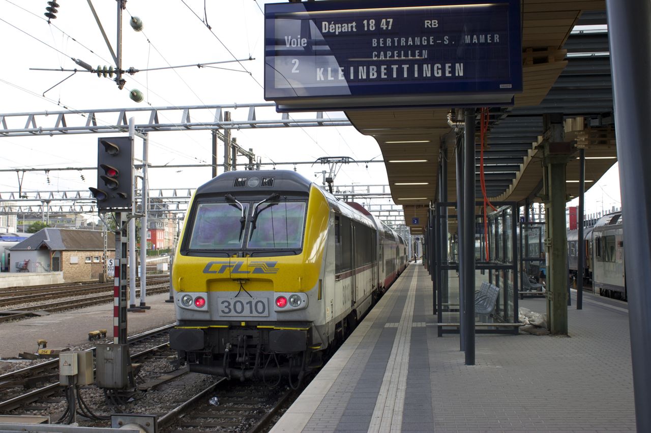 RB der Linie 50 nach Kleinbettingen