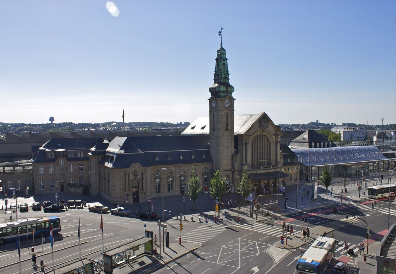 Luxemburg Bahnhof