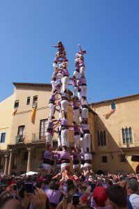 9de8 der Colla Jove Xiquets de Tarragona am 11.9.2016