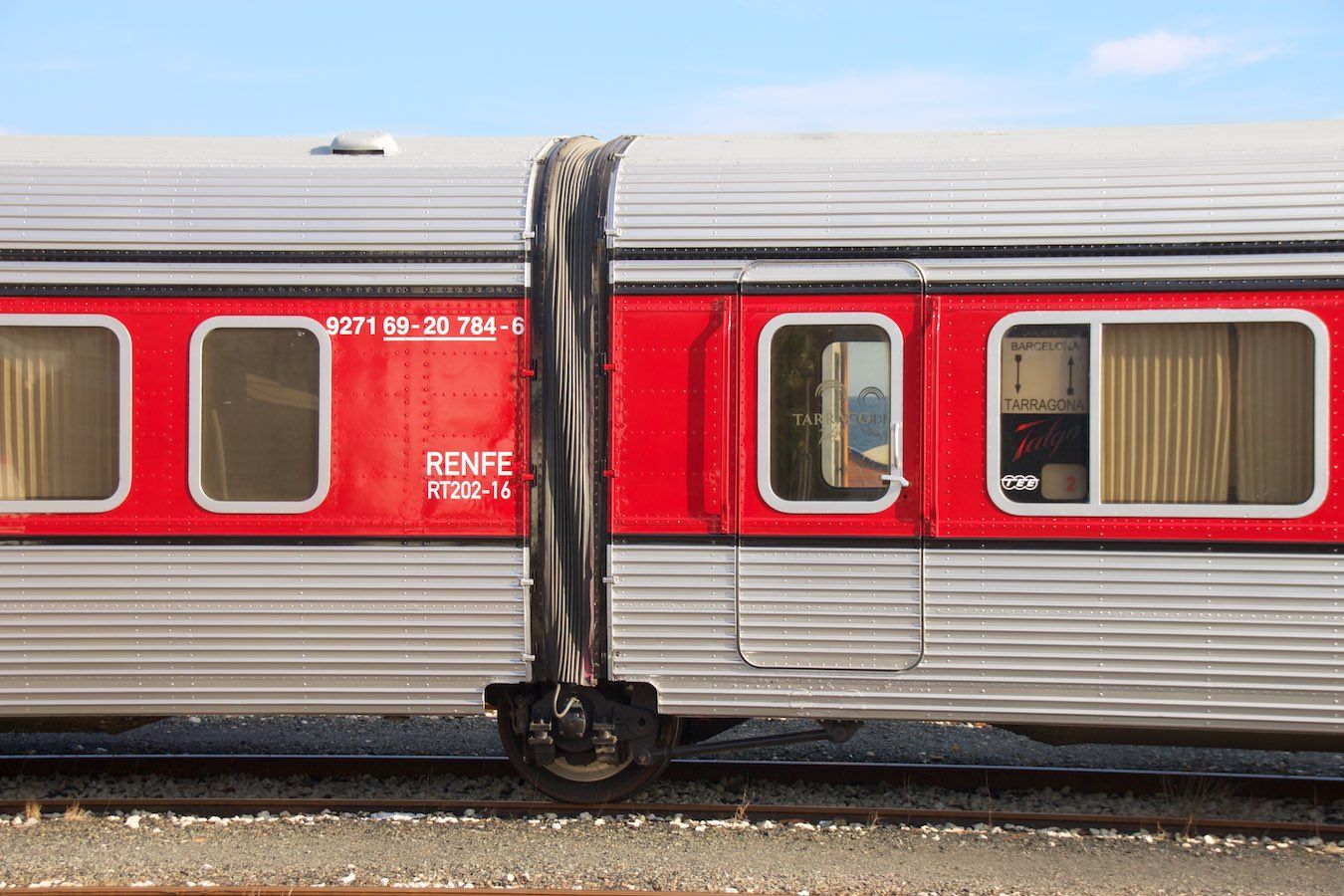Einzelachslaufwerk einer Talgo-III-RD-Garnitur