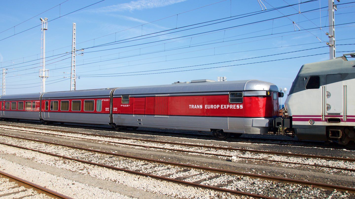 Turistikzug Tarraco Talgo, 2014 in Tarragona