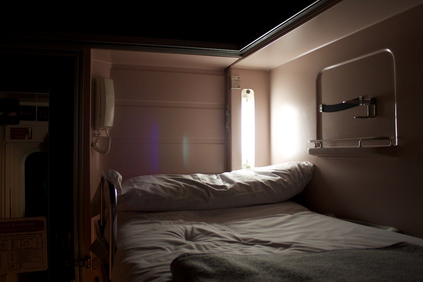 Bett im Elipsos Trenhotel